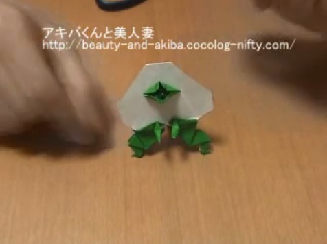목도리 도마뱀 종이접기 동영상