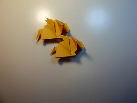 하마 종이접기 동영상