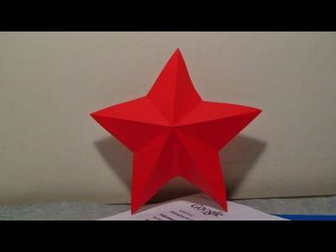 불가사리 종이접기 동영상