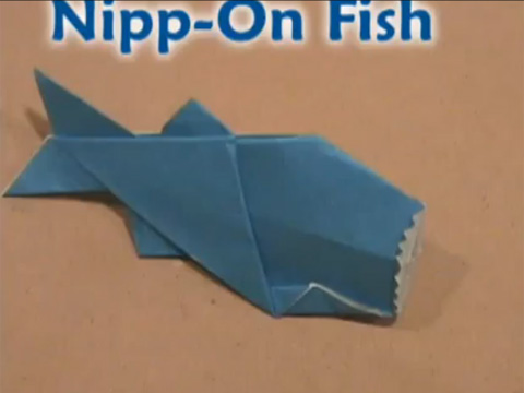 물린 물고기 종이접기 동영상
