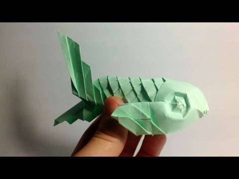 물고기 종이접기 동영상
