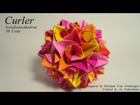 꽃유니트 종이접기 동영상