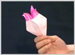 꽃봉오리 종이접기 동영상