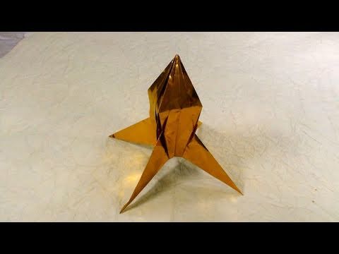 로켓 종이접기 동영상