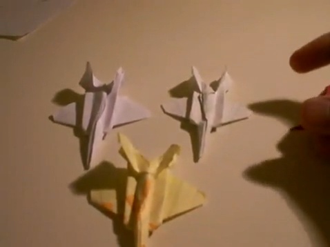 전투기 F-22 랩터 종이접기 동영상