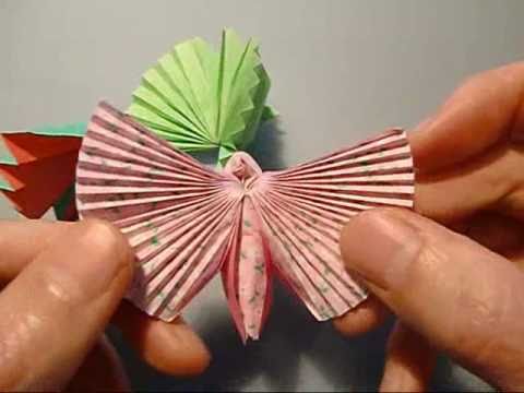 나비 장식 종이접기 동영상