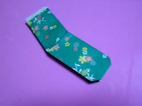 양말 종이접기 동영상