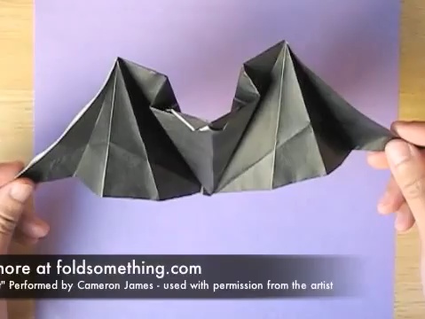 박쥐 종이접기 동영상