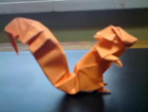 다람쥐2 종이접기 동영상