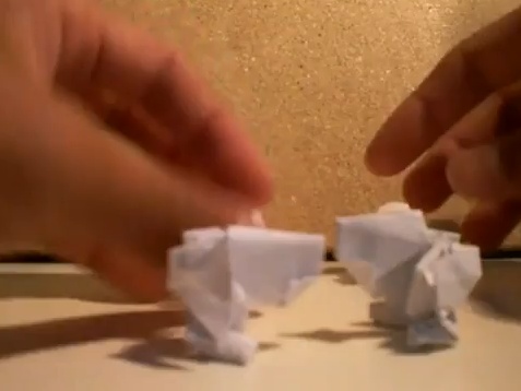 바이오니클 브록 종이접기 동영상