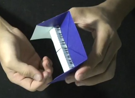 피아노 종이접기 동영상