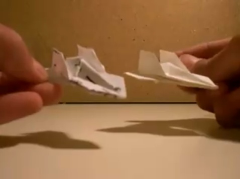 비행선 (우주선) 종이접기 동영상